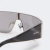 Gafas de sol tipo shield, negras Gafas de sol tipo shield, negras