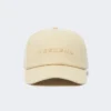 Gorra de béisbol de lona, beige