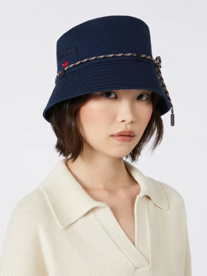 Gorra de lona, azul medianoche