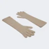 Guantes de cachemira, beige