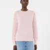Jersey básico de lana y cachemira, rosa Jersey básico de lana y cachemira, rosa