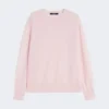 Jersey básico de lana y cachemira, rosa Jersey básico de lana y cachemira, rosa