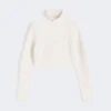 Jersey corto de algodón cordonnet, blanco Jersey corto de algodón cordonnet, blanco