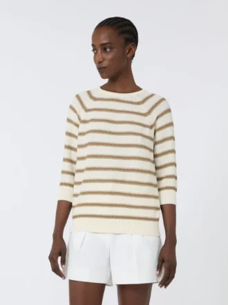 Jersey de algodón puro y seda
