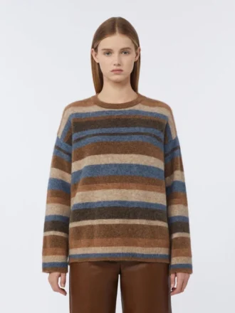 Jersey de alpaca y lana, color beige