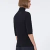 Jersey de cuello alto de punto jersey de lana, azul ultramar Jersey de cuello alto de punto jersey de lana, azul ultramar