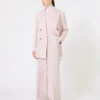 Jersey de cuello alto de punto jersey de lana, rosa Jersey de cuello alto de punto jersey de lana, rosa