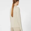 Jersey de hilo de cachemira, beige Jersey de hilo de cachemira, beige