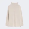 Jersey de hilo de cachemira, color beige Jersey de hilo de cachemira, color beige