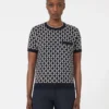 Jersey de jacquard de lana, azul ultramar Jersey de jacquard de lana, azul ultramar