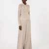 Jersey de lana, cachemira y lurex, color albino Jersey de lana, cachemira y lurex, color albino