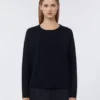 Jersey de lana oversize, azul ultramar Jersey de lana oversize, azul ultramar