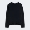 Jersey de lana oversize, azul ultramar Jersey de lana oversize, azul ultramar