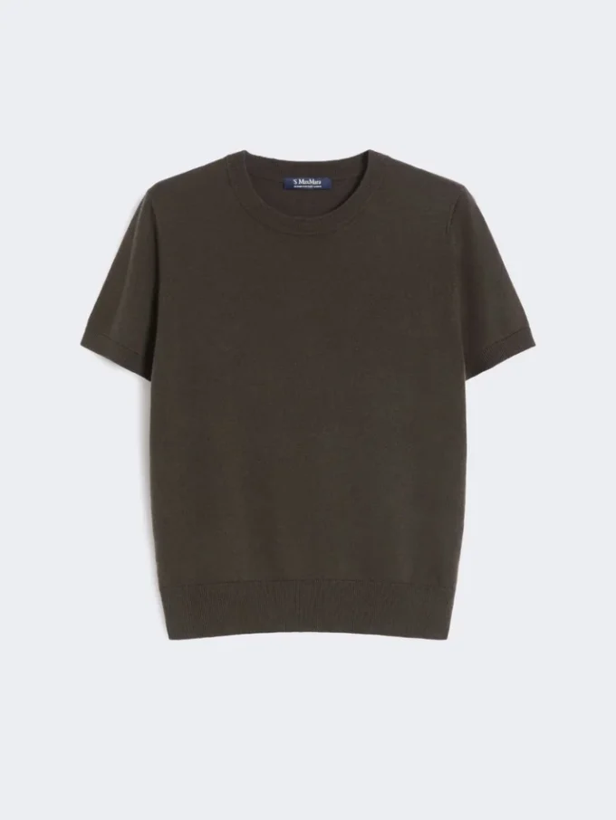 Jersey de lana suave, verde oscuro Jersey de lana suave, verde oscuro