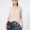 Jersey de lana y cachemira, beige Jersey de lana y cachemira, beige