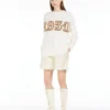 Jersey de lana y cachemira, blanco Jersey de lana y cachemira, blanco