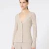 Jersey de lana y cachemira, color beige Jersey de lana y cachemira, color beige