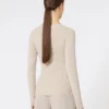 Jersey de lana y cachemira, color beige Jersey de lana y cachemira, color beige