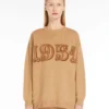 Jersey de lana y cachemira, color camel Jersey de lana y cachemira, color camel