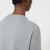 Jersey de lana y cachemira de corte holgado, azul claro Jersey de lana y cachemira de corte holgado, azul claro