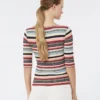 Jersey de punto elástico de viscosa, multicolor Jersey de punto elástico de viscosa, multicolor
