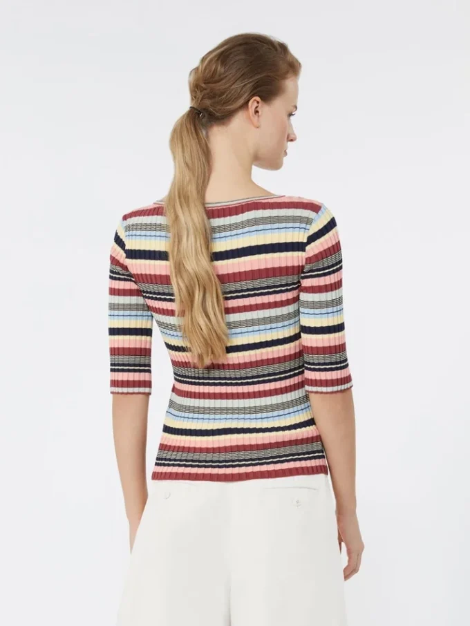Jersey de punto elástico de viscosa, multicolor Jersey de punto elástico de viscosa, multicolor