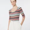 Jersey de punto elástico de viscosa, multicolor Jersey de punto elástico de viscosa, multicolor