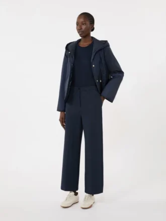 Pantalones de jersey Double Face, azul marino