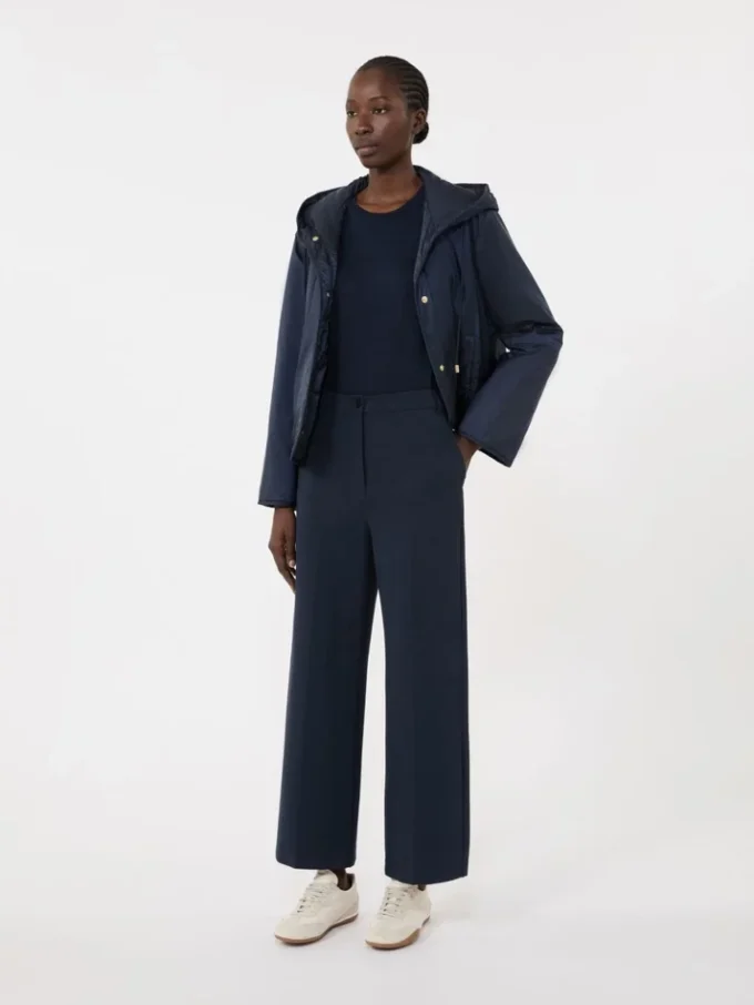 Pantalones de jersey Double Face, azul marino Pantalones de jersey Double Face, azul marino