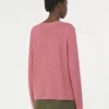 Jersey holgado de algodón, rosa antiguo Jersey holgado de algodón, rosa antiguo