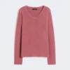 Jersey holgado de algodón, rosa antiguo Jersey holgado de algodón, rosa antiguo