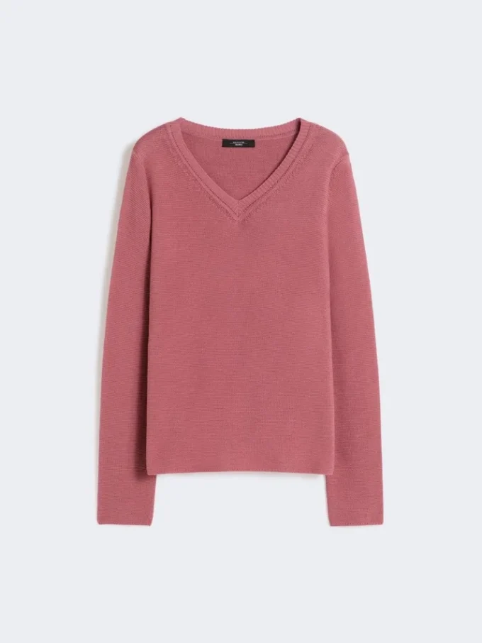 Jersey holgado de algodón, rosa antiguo Jersey holgado de algodón, rosa antiguo