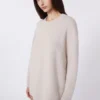 Jersey oversize de alpaca y algodón, color arena Jersey oversize de alpaca y algodón, color arena