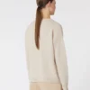 Jersey oversize de lana y cachemira, color albino Jersey oversize de lana y cachemira, color albino