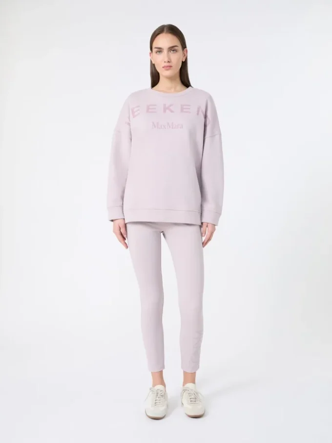 Leggings de jersey técnico, lila