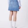 Minifalda de auténtico denim, azul marino Minifalda de auténtico denim, azul marino