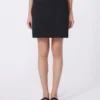 Minifalda de gabardina elástica, negra Minifalda de gabardina elástica, negra