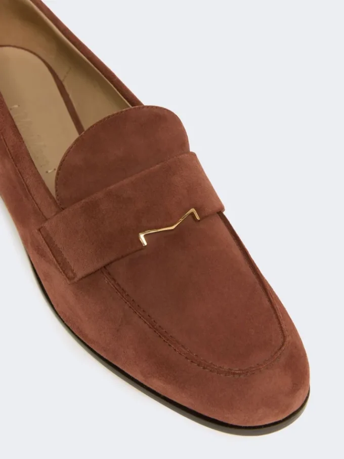 Mocasines de ante, marrones Mocasines de ante, marrones