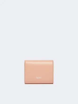 Monedero de piel, rosa
