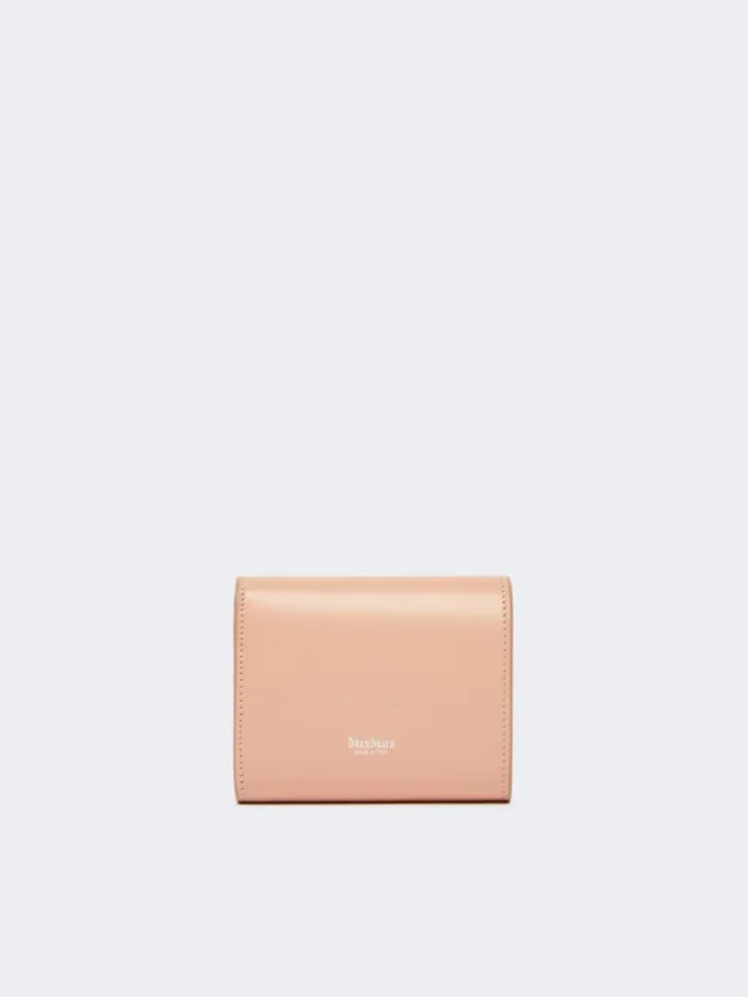 Monedero de piel, rosa Monedero de piel, rosa