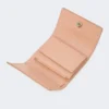 Monedero de piel, rosa Monedero de piel, rosa