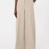 Pantalones ajustados de jersey, color arena Pantalones ajustados de jersey, color arena
