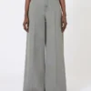 Pantalones anchos de denim, negros Pantalones anchos de denim, negros