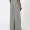 Pantalones anchos de denim, negros Pantalones anchos de denim, negros