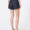 Pantalones cortos de algodón con efecto vaquero, azul medianoche Pantalones cortos de algodón con efecto vaquero, azul medianoche
