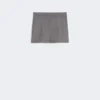 Pantalones cortos de gabardina de lana, gris medio Pantalones cortos de gabardina de lana, gris medio