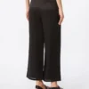 Pantalones cortos de lona de ramio, negros Pantalones cortos de lona de ramio, negros