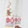 Pantalones de algodón, blancos