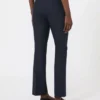 Pantalones de algodón elástico y viscosa, azul ultramar Pantalones de algodón elástico y viscosa, azul ultramar