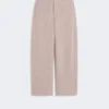 Pantalones de cachemira y forro polar de lana, color beige Pantalones de cachemira y forro polar de lana, color beige
